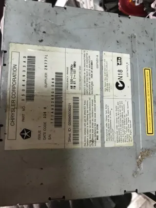 Магнитола Chrysler Sebring 3 2009г.  - Фото 2