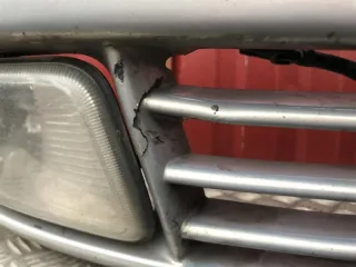  Бампер передний серебро Chrysler Voyager 4 Арт 85806, вид 3