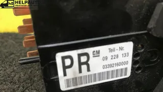 X20DTH,PA6.6-GF25,09228133,03392160000,38697 Блок управления светом Opel Vectra B Арт 95-6, вид 5