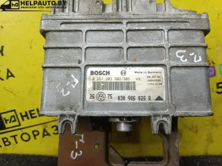 ABD,030906026R Блок управления двигателем Volkswagen Golf 3 Арт 37-17, вид 4