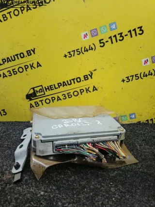 1ZZ-FE,DENSO,USA,TOYOTA,89661-02792,TN175200-7710,AT Блок управления двигателем Toyota Corolla E110 Арт 37-243, вид 1