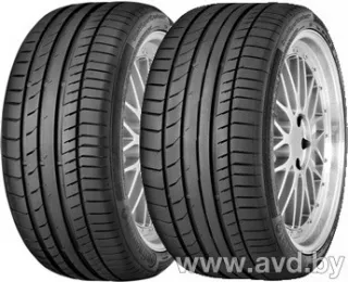  Автомобильная шина Continental ContiSportContact 5P 295/35 R20 105Y Арт 31215, вид 1