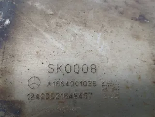 1664901015,SK0008,A1664901036 Катализатор Mercedes ML/GLE W166 Арт SD11430.I50, вид 8