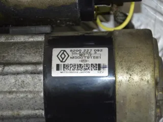 8200227092, M000T91581 Стартер Renault Scenic 2 1.5л DCi Арт PR19192334, вид 2