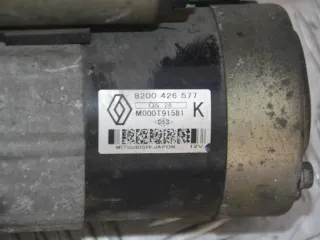 8200426577, M000T91581 Стартер Renault Kangoo 1 Арт PR40210661, вид 2