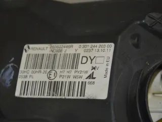 260602446R Фара левая Renault Megane 3 Арт PR509968497, вид 3