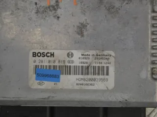 8200039569, 8200166362, 0281010819 Блок управления двигателем Renault Scenic 1 Арт PR509968683, вид 2