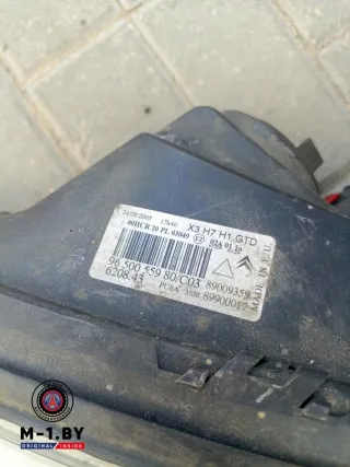 9650055980 Фара левая Citroen C5 1 Арт 09394112, вид 2