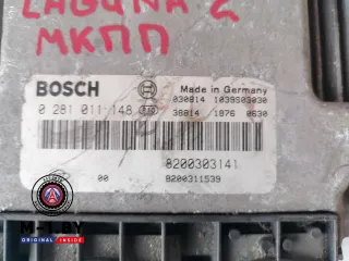 8200311539,0281011148,8200303141 Блок управления двигателем Renault Laguna 2 Арт 20153924, вид 2
