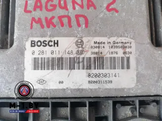 8200311539,0281011148,8200303141 Блок управления двигателем Renault Laguna 2 Арт 20153924, вид 3