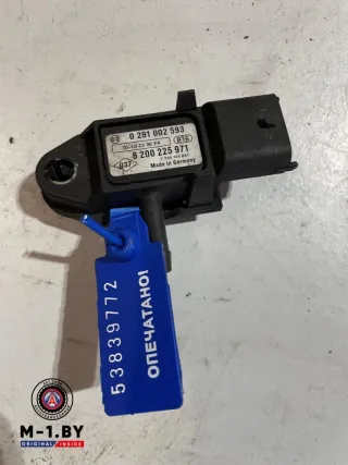 8200225971,0281002593 Датчик давления наддува Renault Scenic 2 Арт 0281002593, вид 1