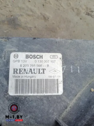 8200765566 Вентилятор радиатора Renault Logan 1 Арт 03127589, вид 3