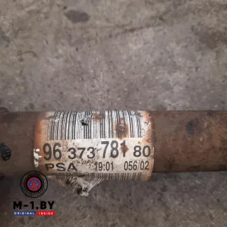 9637378180 Полуось передняя левая (приводной вал, ШРУС) Peugeot 307 Арт 37307801, вид 3