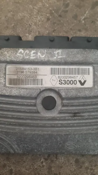 8200298457 Блок управления двигателем Renault Scenic 2 1.6л Арт 38803278, вид 2