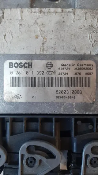 8200310863 Блок управления двигателем Renault Scenic 2 1.9л Арт 02329324, вид 2