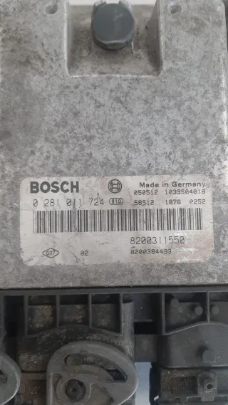 8200311550,0281011724 Блок управления двигателем Renault Espace 4 Арт 02329451, вид 2