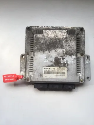 0281010819 Блок управления двигателем Renault Scenic 2 Арт 46447359, вид 1