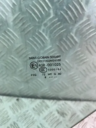 43R001025, DOT27AS2M24100, E000184 Стекло двери передней левой Volkswagen Crafter 1 Арт 45969, вид 2