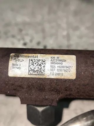 K0504,A2C27000234,5WS40440 Топливная рампа  Renault Scenic 3 Арт 0750220, вид 1
