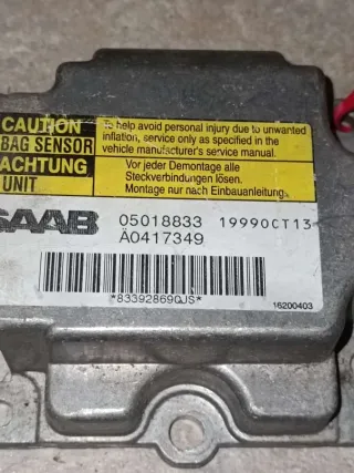 05018833,19990CT13,A0417349 Блок AirBag Saab 9-3 1 Арт P327938, вид 1