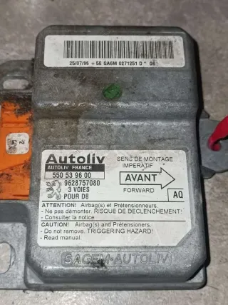 550539600,9628757080, Блок AirBag Peugeot 406 Арт P327944, вид 1