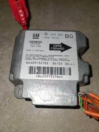 09229303BG,330518650 Блок AirBag Opel Zafira A Арт N362166, вид 1