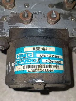 9566017000,5WY7201B,202ABA2B204,5891017300 Блок ABS Hyundai Matrix Арт 17176, вид 3