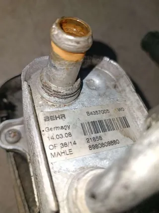 B4357005,8980809880 Корпус масляного фильтра Opel Astra H Арт J971510, вид 3