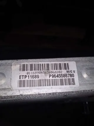 9645586780 Радиатор основной Peugeot 307 Арт 13110, вид 2