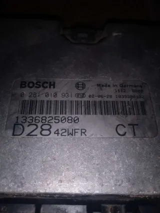 0281010931,D2842WFR,1336825080 Блок управления двигателем Fiat Ducato 2 Арт J301465, вид 1