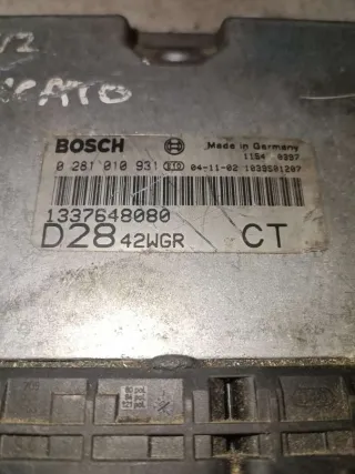 0281010931,D2842WGR,1337648080 Блок управления двигателем Fiat Ducato 2 Арт C544454, вид 2