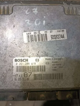 0261206418,ME74687,9635591180 Блок управления двигателем Peugeot 607 Арт C898790, вид 1