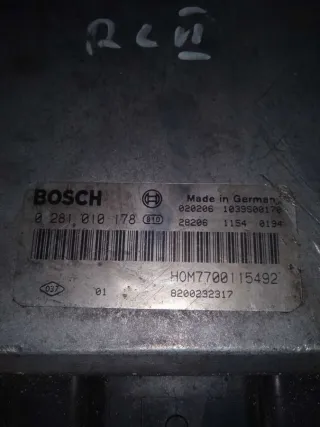 0281010178 Блок управления двигателем Renault Laguna 2 Арт C898621, вид 2