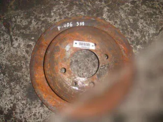  Диск тормозной задний Peugeot 406 Арт 20008432, вид 1
