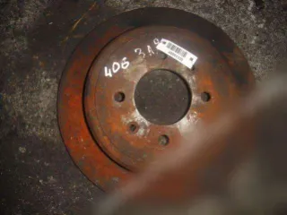  Диск тормозной задний Peugeot 406 Арт 20001330, вид 1