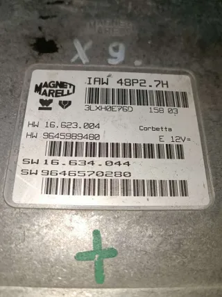 9646570280,IAW48P27H Блок управления двигателем Citroen C2  Арт 2943, вид 1