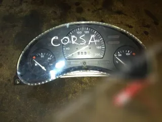 87001296,90386325 Щиток приборов (приборная панель) Opel Corsa B Арт A3109687, вид 1