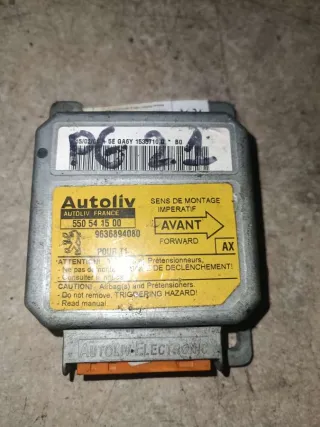 9636894080,550541500 Блок AirBag Peugeot 206 1 Арт 3626, вид 1