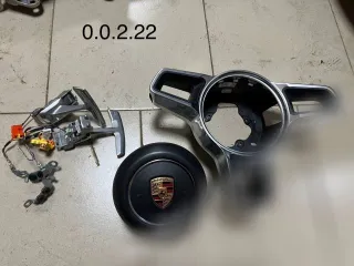 95b927197, 95b927198, 982880201e Лепестки подрулевые переключения передач Porsche Cayman 718 2.0л Арт 140357711_1, вид 1