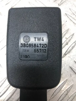 3B0858472D Ответная часть ремня безопасности Volkswagen Passat B5 Арт 88675904, вид 3