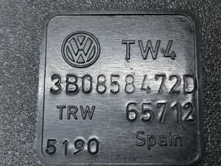 3B0858472D Ответная часть ремня безопасности Volkswagen Passat B5 Арт 88675906, вид 6