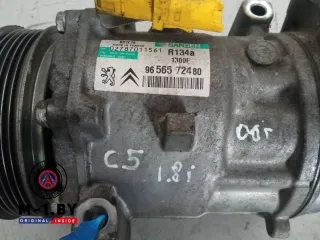 9656572480 Компрессор кондиционера Citroen C5 1 Арт 08999884, вид 2