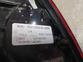 5JH945207 Фонарь задний левый Skoda Rapid Арт BRS91894826, вид 5