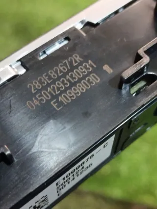 283E82672R Кнопка подогрева сидений Renault Megane 4 Арт 92659979, вид 4