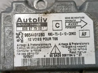 9654491280 Блок AirBag Peugeot 307 Арт 49713_2000001297079, вид 4