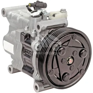 KCP1224GW,KCP1224YU,KCP1224ZS,KCP1224ZY,KCP2224YU,510736P,V08A1AA4AG,V08A1AB4AG,9520063JA0,9520063JA1,9520064JA1,9520080JA1,9520080JA2,9520163JA0,9520163JA1,501N10059Z Компрессор кондиционера Suzuki Swift 3 Арт А2222708802-6, вид 1