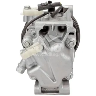 KCP1224GW,KCP1224YU,KCP1224ZS,KCP1224ZY,KCP2224YU,510736P,V08A1AA4AG,V08A1AB4AG,9520063JA0,9520063JA1,9520064JA1,9520080JA1,9520080JA2,9520163JA0,9520163JA1,501N10059Z Компрессор кондиционера Suzuki Swift 3 Арт А2222708802-6, вид 3