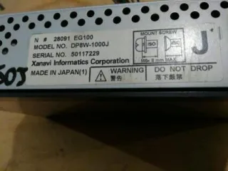28091-EG100 монитор NISSAN FUGA PY50 Nissan Fuga Арт 1048004, вид 3