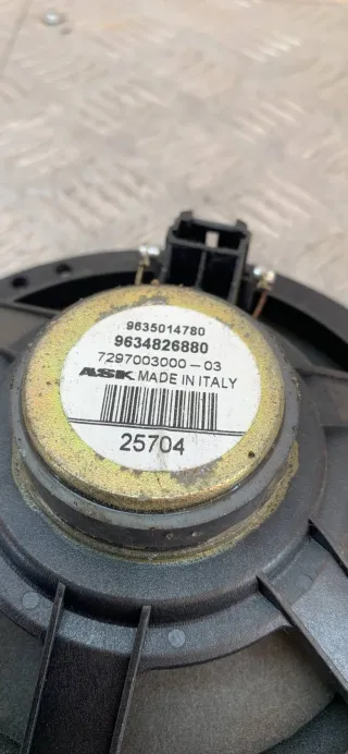9635014780,9634826880,7297003000-03 Динамик двери передней правой Citroen C5 1 Арт 20495, вид 4