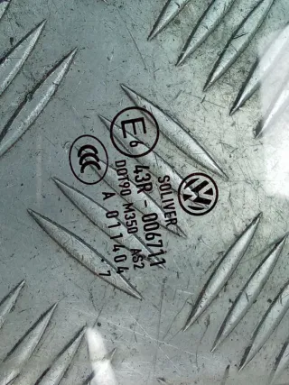  Стекло двери задней левой Volkswagen Passat B6 Арт 92839597, вид 3